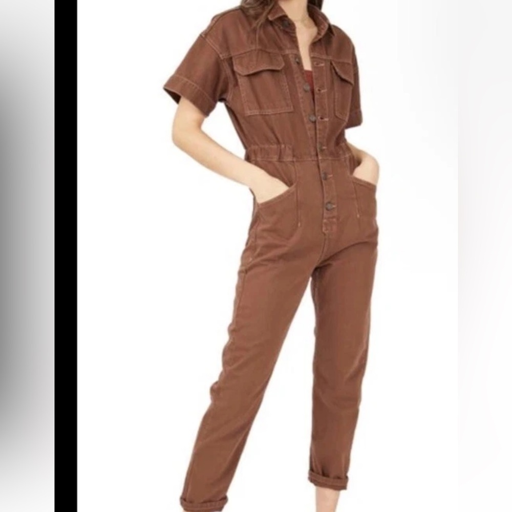 Free people Marci Jumpsuit  (Pinecone) - Picture 2 of 7
